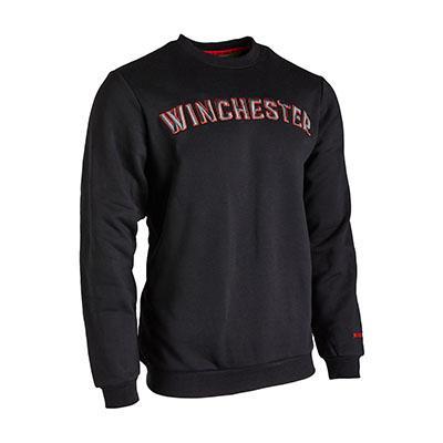 SWEAT SHIRT, FALCON, CREW NECK, BLACK, L