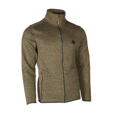 JACKET, FLEECE, KAKI, GREEN, L