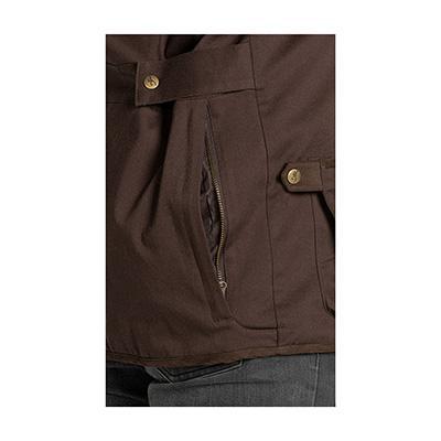VEST, NORFOLK, DARK BROWN, M