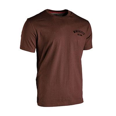 T SHIRT, SS, COLOMBUS, BROWN, M