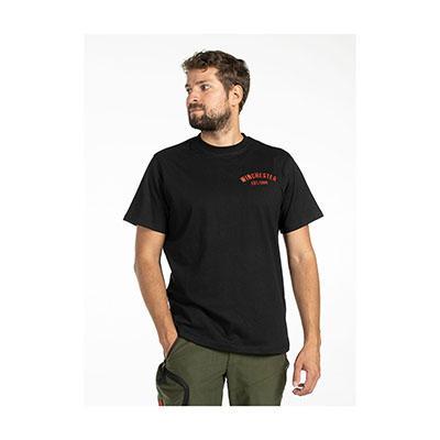 T SHIRT, SS, COLOMBUS, BLACK, L