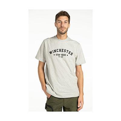 T SHIRT, SS, ROCKDALE, MELANGED GREY, M