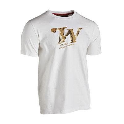 T SHIRT, SS, SPRINGER, WHITE, 3XL