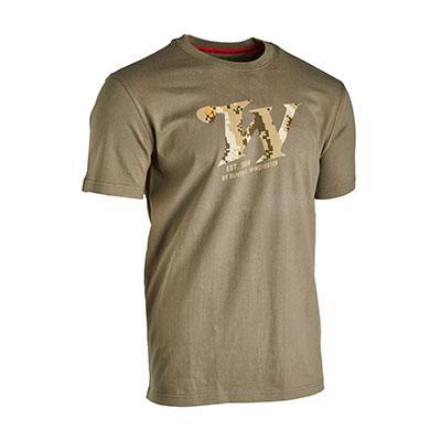 T SHIRT, SS, SPRINGER, KHAKI, M