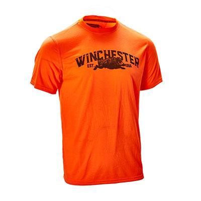 T SHIRT, SS, VERMONT, ORANGE BLAZE, L