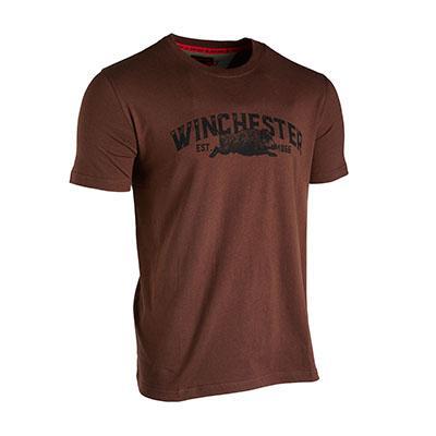 T SHIRT, SS, VERMONT, BROWN, M