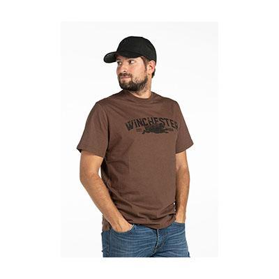 T SHIRT, SS, VERMONT, BROWN, M