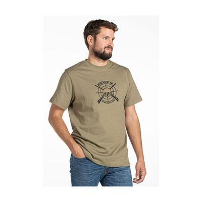 T SHIRT, SS, PARLIN, KHAKI, M