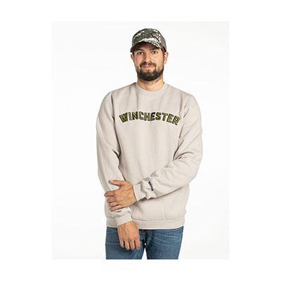 SWEATSHIRT, FALCON, CREW NECK, GREY, 3XL