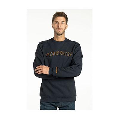 SWEATSHIRT, FALCON, CREW NECK, NAVY, S