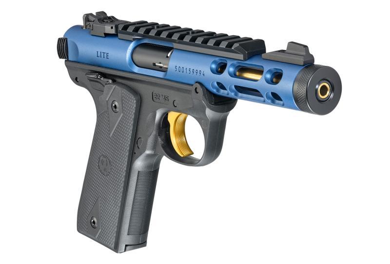 Mark IV 22/45 Lite 22LR. 4,4/11,18CM KOBALT KINETIC SLATE ANODIZED 1/2-28