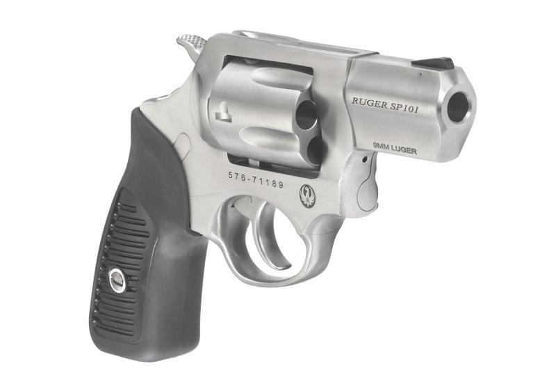SP101Ž Standard Double-Action Revolver -  9mm Luger