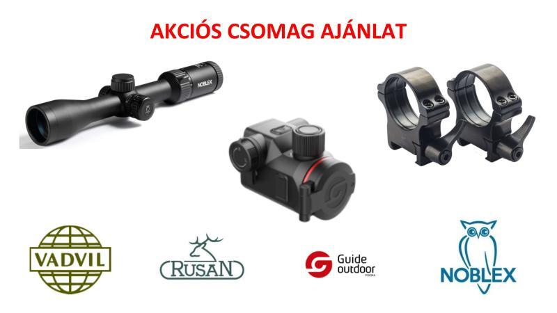 GUIDE Hőkamera előtét G-O635CS + NOBLEX  NZ6  INCEPTION 1,7-10X42 + RUSAN szerelék