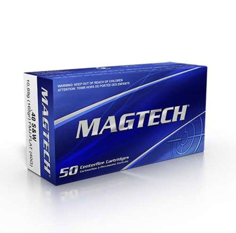 Magtech 40 S&W FMJ-PS 180GR  A50