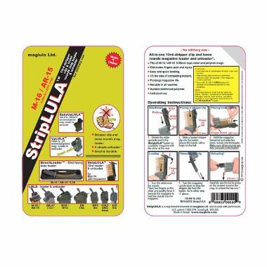 MAGLULA STRIPLULA. AR15 10-SCHUSS gyorstöltő