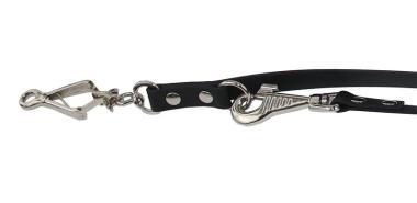 Póráz POLIZEI BIOTHANE fekete