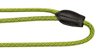 Póráz UMH.LEINE DOG-ROPE STAHLBLAU/NEONGELB