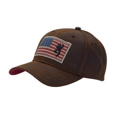 CAP, LIBERTY WAX, BROWN