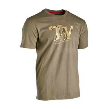 T SHIRT, SS, SPRINGER, KHAKI, 2XL