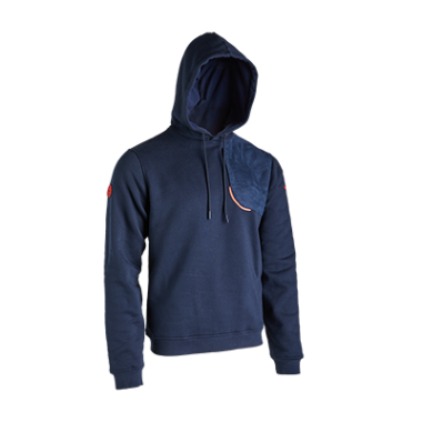 SWEATSHIRT, NORWOOD, HOODIE, NAVY, 2XL