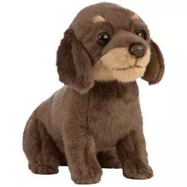 DACKEL WELPE PLÜSCH 16 CM