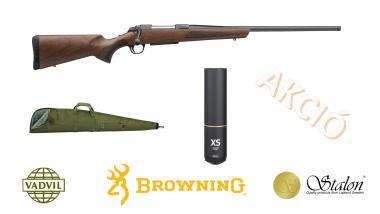 BROWNING A-BOLT3+ HUNTER Thr,NS,SM,30-06+STALON XS108 Max.30 M14*1+AKAH Puskatok