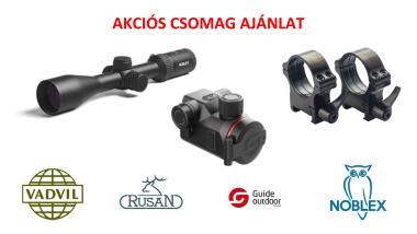 GUIDE Hőkamera előtét G-O435CS + NOBLEX  NZ6  INCEPTION 2-12X50 + RUSAN szerelék