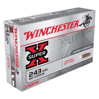 Winchester SUPER-X PSPA .243 WIN 80gr  A20