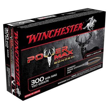 Winchester 300 WM 150GR.P.Max.Bond     A20