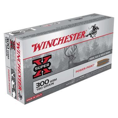 Winchester .300 WSM 180 GR.Supe-X PP r.   A20