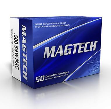 Magtech 500 S&W SJSP-FL 400 GRS     A 20