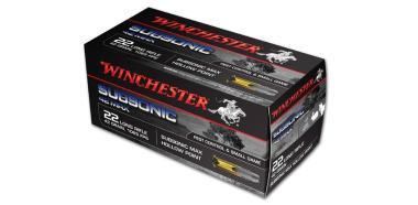 Winchester .22lr SUBSONIC 42 GR CPHP     A50