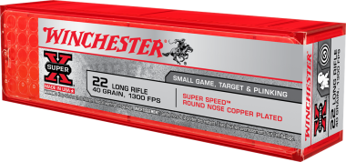 Winchester .22 LR. Sup.S.P. PHP  40GR.LRN  A100