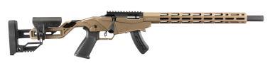 RUGER PRECISION RIMFIRE .22 LR 18/46CM 1/2-28 DAVIDSON'S DARK EARTH CERAKOTE