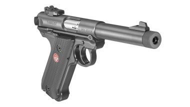 RUGER PISTOLE MARK IV TARGET .22 LR 5,5/13,97CM BLUED