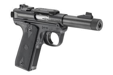 RUGER PISTOLE MARK IV 22/45 .22 LR 4,4/11,18CM BLUED 1/2-28