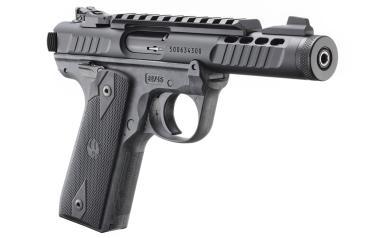 RUGER PISTOLE MARK IV 22/45 LITE .22 LR 4,4/11,18CM SCHWARZ ANODIZED 1/2-28