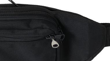 Övtáska pisztolytartóval fekete