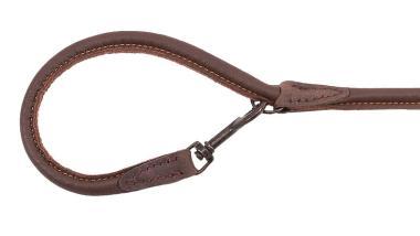 Jávorszarvasbőr kutyapóráz 135cm