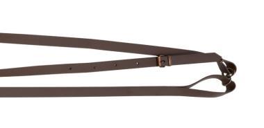 Sötétbarnabörpóráz forgóval karabinerrel szétszedhető