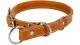 Nyakörv natúr bőr, béléses 45cm, határolóval